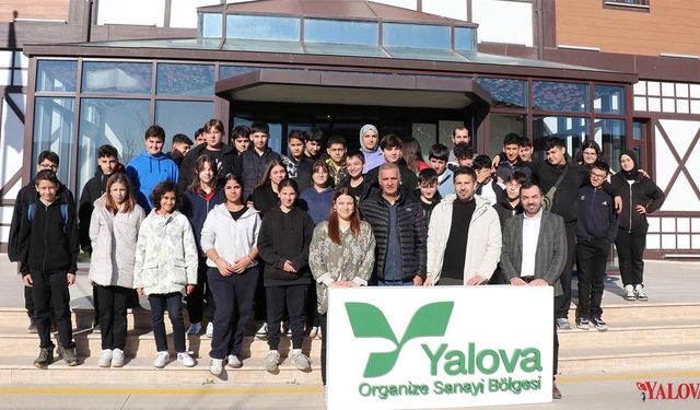 Abdülhamid Han Ortaokulu Öğrencileri Yalova OSB’de Ağırladı