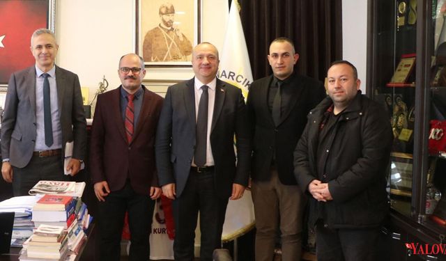 Başkan Avni Kurt’a Yoğun Ziyaret Trafiği