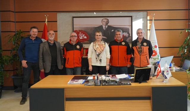 Başkan Fazlaca’ya MAG-DER ve Okçuluk Kulübünden Ziyaret