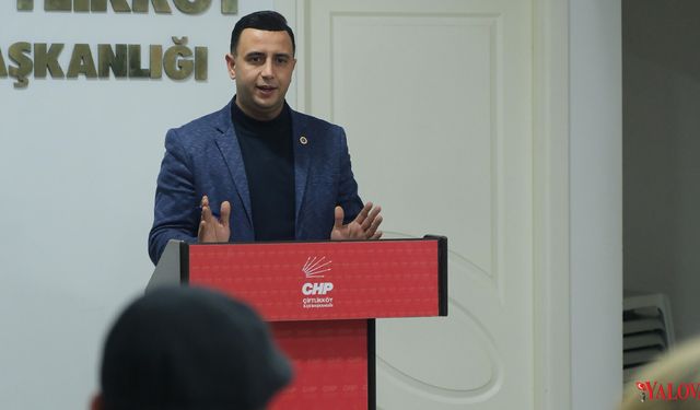 CHP Çiftlikköy İlçe Başkanlığı Üyeleriyle Bir Araya Geldi