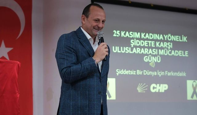 CHP Çiftlikköy’den Kadına Şiddete Karşı Güçlü Dayanışma Mesajı