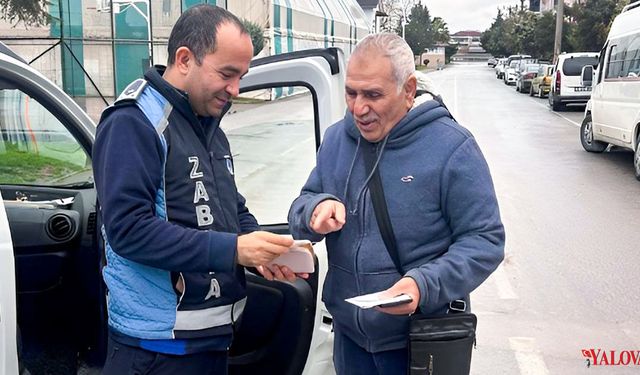 Çiftlikköy Zabıtası Kayıp Cüzdanı Sahibine Ulaştırdı