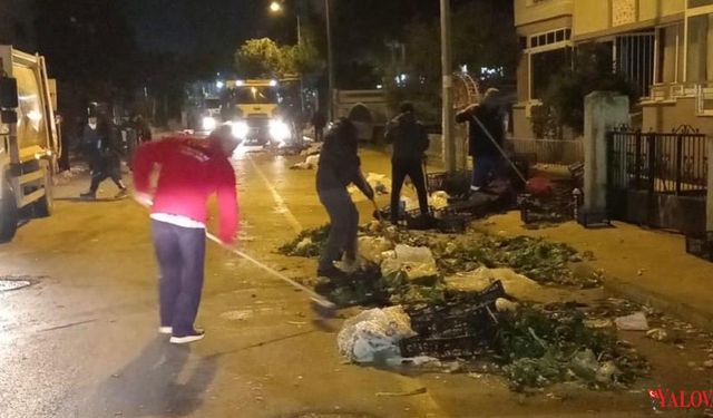 Çınarcık’ta Temizlik Seferberliği Aralıksız Sürüyor