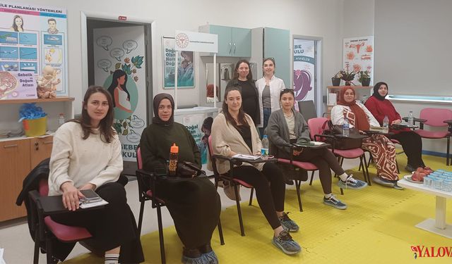 Doğuma Hazırlık Eğitimleri Sürüyor