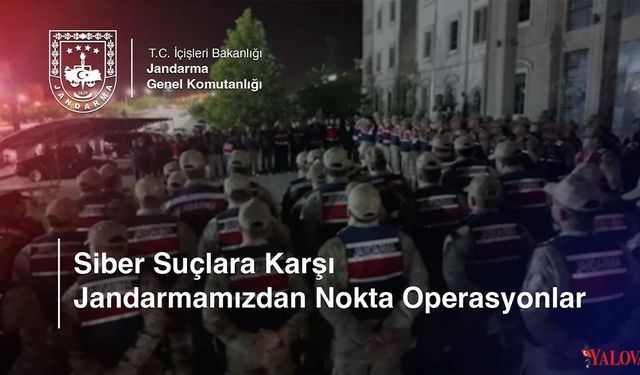 Jandarmadan ‘Siber Dolandırıcılık’ Operasyonu: 54 Tutuklu