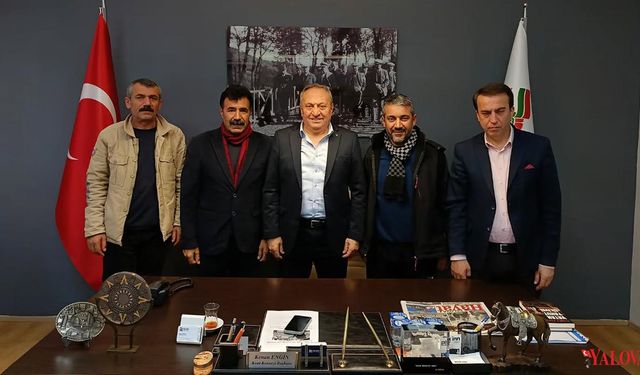 Kent Konseyi Başkanı Kenan Engin’den Sivil Toplum Temsilcilerine Kabul