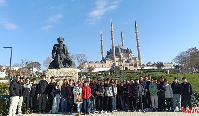 Öğrenciler Edirne’yi Keşfetti