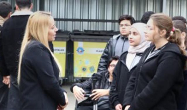 Endüstriyel Tasarım Öğrencileri Çiftlikköy Sıfır Atık Merkezi’nde