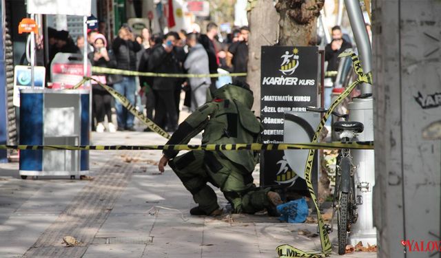 Şüpheli Çanta Fünye İle Patlatıldı