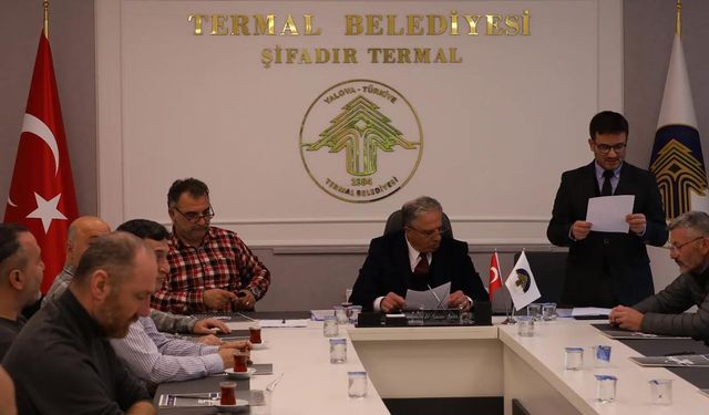 Termal Belediyesi Aralık Ayı Olağan Meclis Toplantısı Gerçekleştirildi