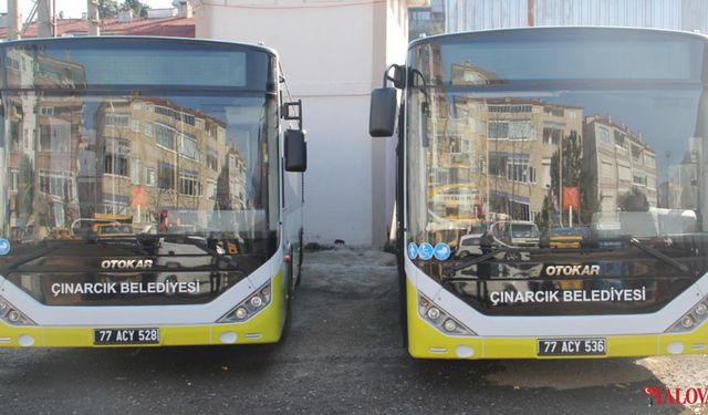 Çınarcık’ta Otobüs Güzergâhları Değişti