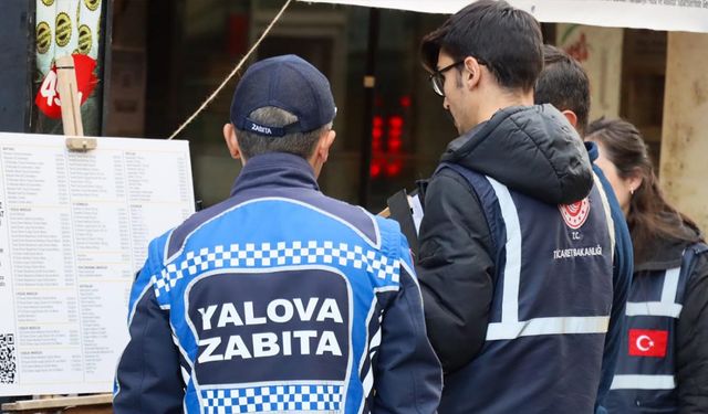 Zabıta Ekiplerinden Market ve Restoranlara Denetim