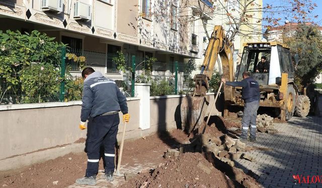 Çiftlikköy’de Belediye Ekiplerinden Yoğun Çalışma Mesaisi