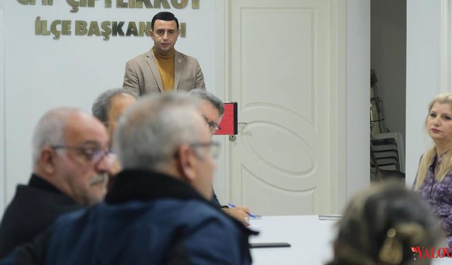 CHP Çiftlikköy’de Örgütlü Gücünü Büyütüyor