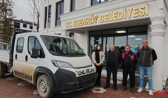 Esenköy’e Yeni Hizmet Aracı Geldi!