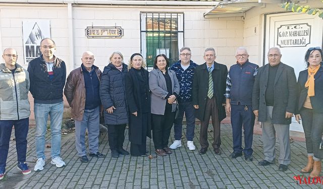 CHP Yalova Merkez İlçe’den Mahalle Muhtarlarına Ziyaret