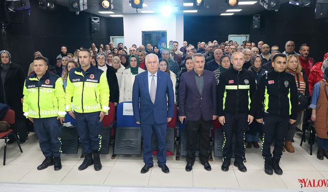 Yalova’da Okul Servislerine Güvenlik Eğitimi