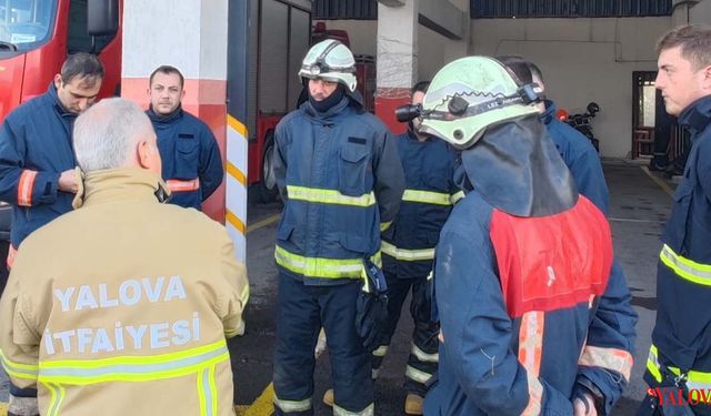 Yalova İtfaiyesi Eğitimlerle Gücüne Güç Katıyor