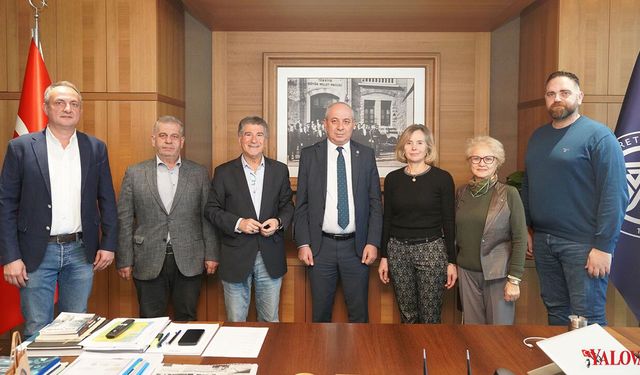 Yalova Lisesi Heyetinden YTSO’ya Ziyaret