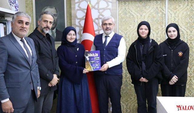 “Diriliş” Dergisi Yayın Ekibinden İl Millî Eğitim Müdürü Yılmaz’a Ziyaret