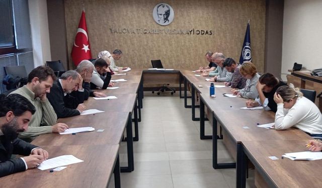 YTSO’da Sorumlu Emlak Danışmanı Seviye 5 Sınavı Gerçekleştirildi