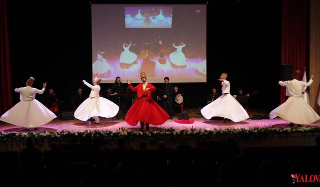 Yalova Üniversitesi’nde Mevlevi Ayini Şerif ve Türk Tasavvuf Musikisi Konseri Düzenlendi