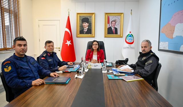 Yalova’da Asayiş ve Güvenlik Verileri Canlı Yayında Açıklandı