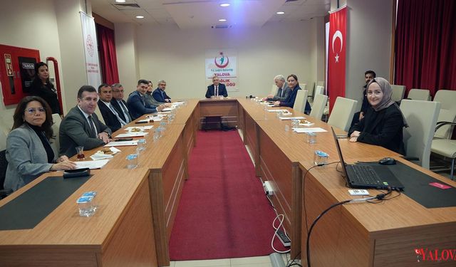 Yalova’da Evde Sağlık Hizmetleri Değerlendirildi