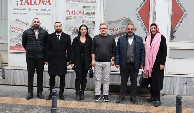 Anahtar Parti Yalova İl Yönetiminden Gazetemize Ziyaret