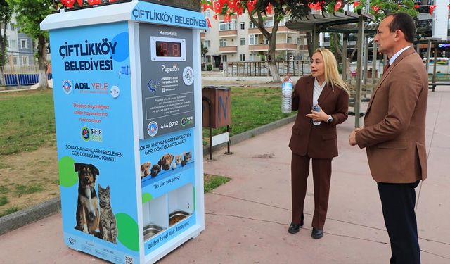 Çiftlikköy’de 120 Bin Atık 12 Ton Mamaya Dönüştü