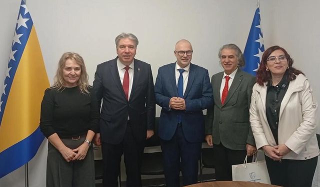 Eğitim Bakanı Omerović, Yalova Üniversitesi Yöneticileriyle Bir Araya Geldi