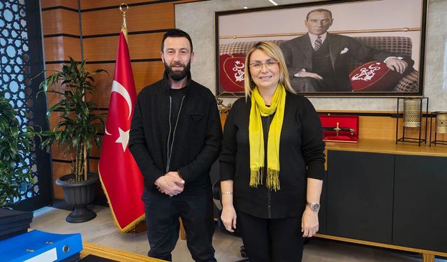 Milli Sporcu Ömer Allar’dan Başkan Fazlaca’ya Ziyaret