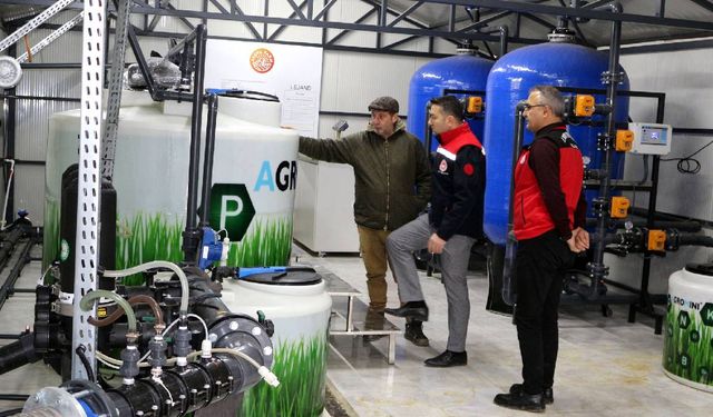 Müdür İlmeç, Karadere’de Yaban Mersin’i Üretimini İnceledi