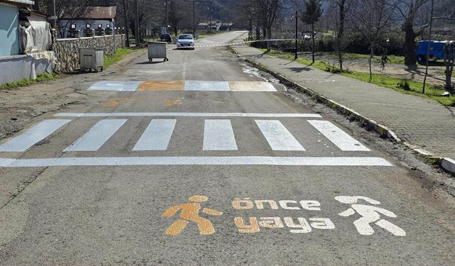 Teşvikiye’de Yaya Geçitleri Yenilendi