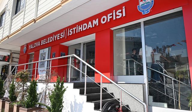 Yalova Belediyesi İstihdam Ofisi’nden Büyük Hizmet