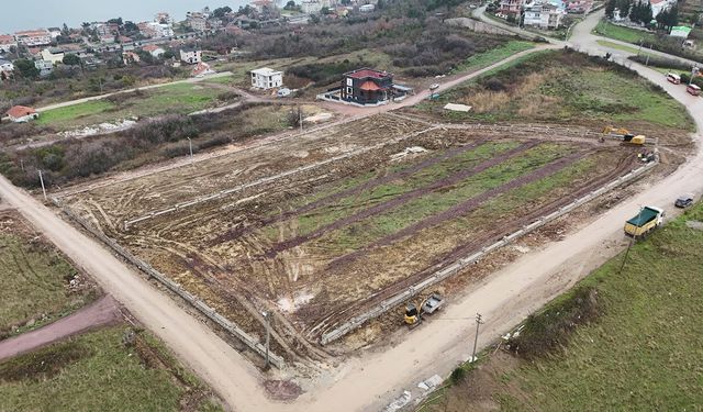 Çiftlikköy’de Mesire Alanı Yükseliyor