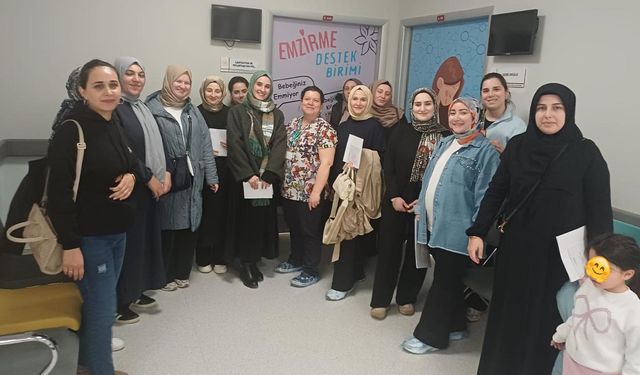 Yalova Eğitim ve Araştırma Hastanesi’nde Gebelere Yönelik 1. Tur Eğitim Programı Tamamlandı