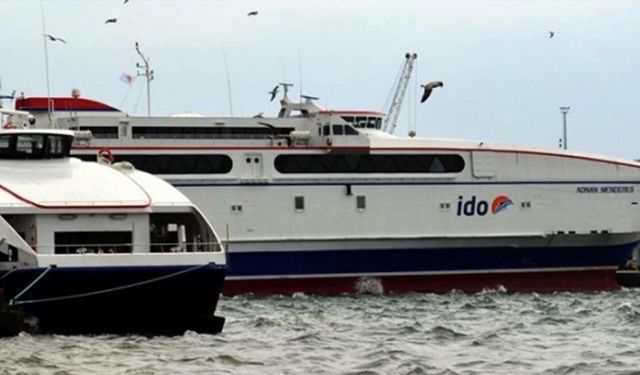 İDO’dan Hava Muhalefeti Nedeniyle Sefer İptalleri