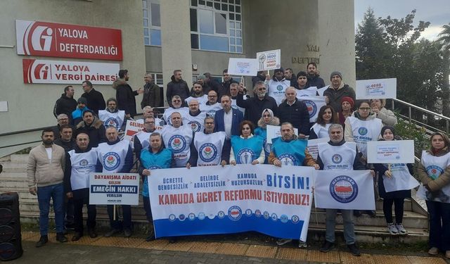 Yalova'da Kamuda Ücret Eşitsizliğine Dikkati Çektiler