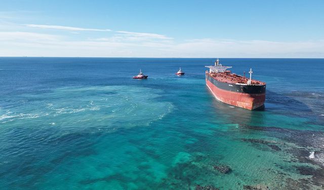 Yalova’ya giden tankerin kurtarma anları