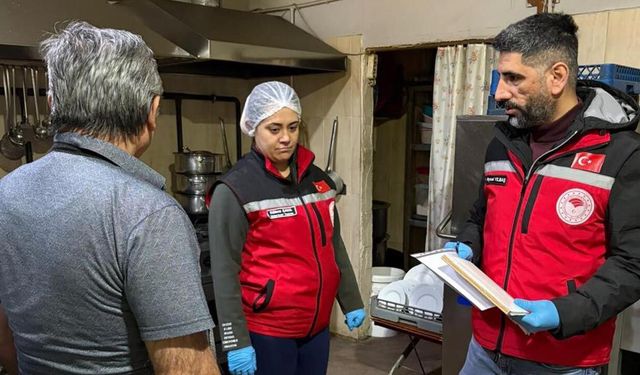 55 İşletmeye Gıda Denetimi