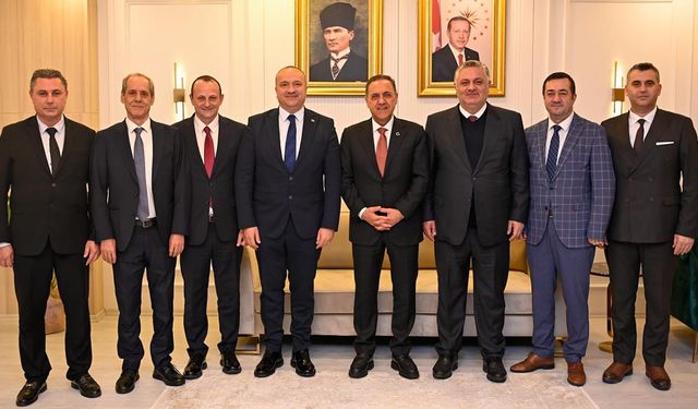 Belediye Başkanlarından Vali Usta’ya Ziyaret