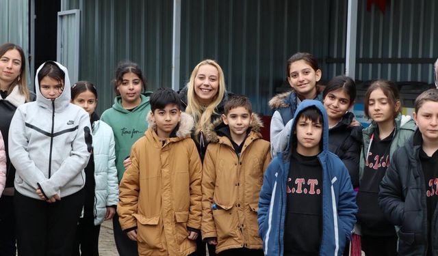 Çiftlikköy Sıfır Atık Tesisi'ne Kaytazdereli Öğrencilerden Ziyaret