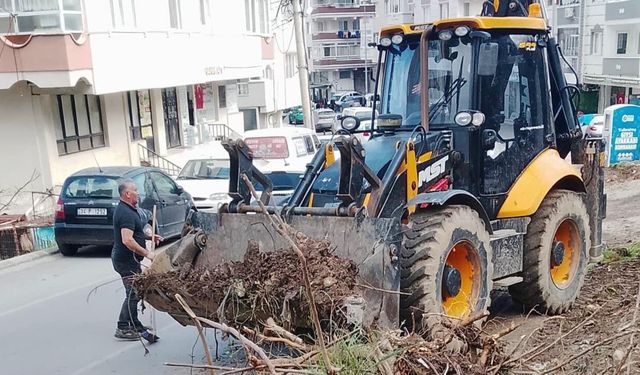 Çınarcık Sokaklarında Hummalı Temizlik