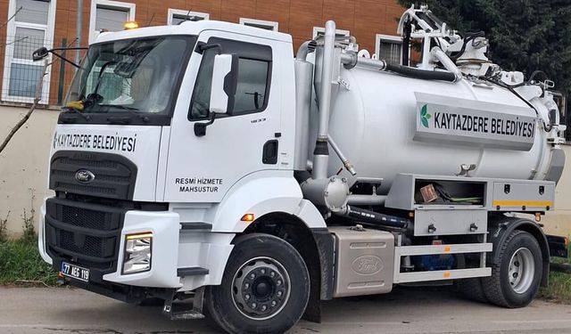 Kaytazdere’de Kuka Araç Hizmete Başladı
