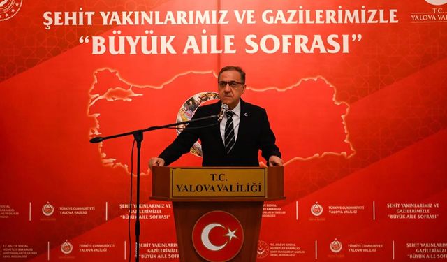 Ramazan’ın İlk İftar Sofrası Şehit Aileleri ve Gazilerle Kuruldu