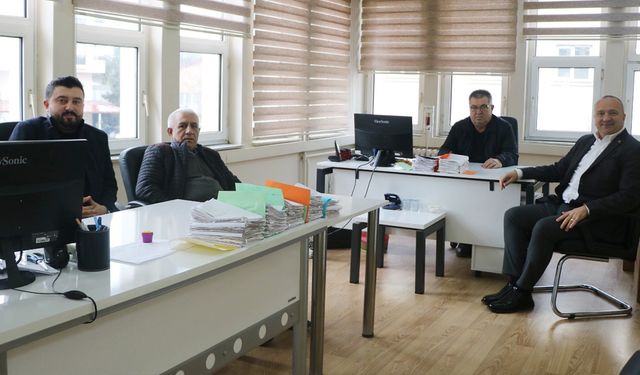 Başkan Kurt, Denetim Komisyonuyla Görüştü