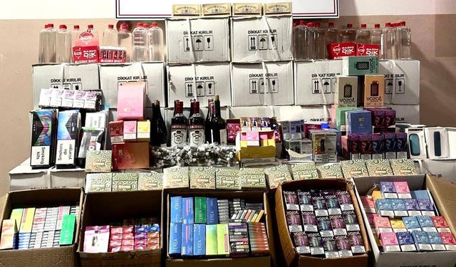 Yalova’da Yüzlerce Litre Kaçak Alkol Ele Geçirildi