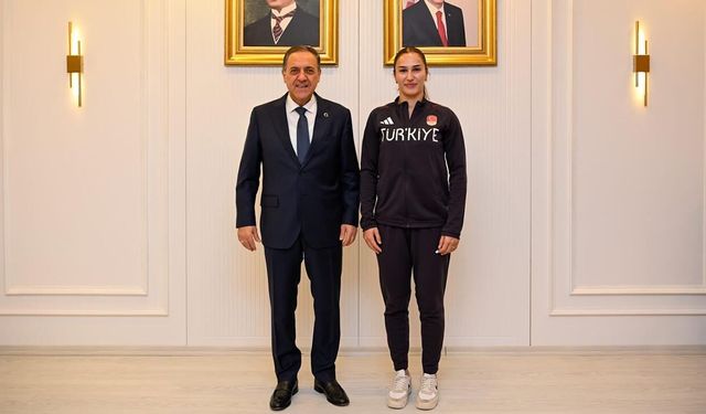 Milli Gururumuz Buse Tosun Vali Dr. Usta’yla Buluştu