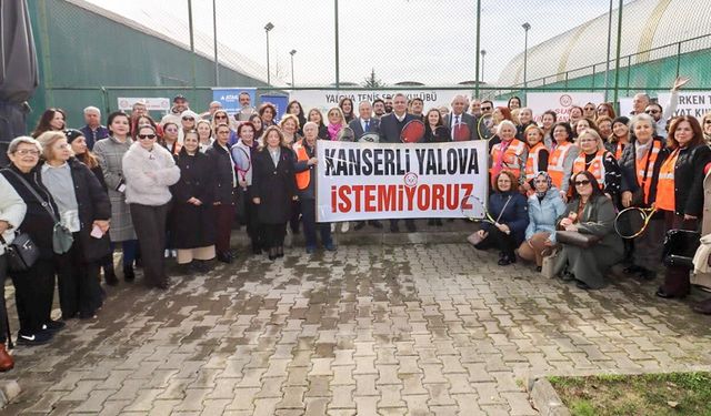 Kansere Farkındalık İçin Tenis Oynadılar